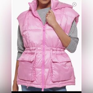 Pink Levi's Puffer Vest